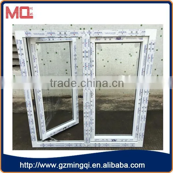 White Color Pvc Profile Pvc Casement Window Design photo-6