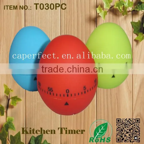 China supplier egg shape mechanical kitchen timer