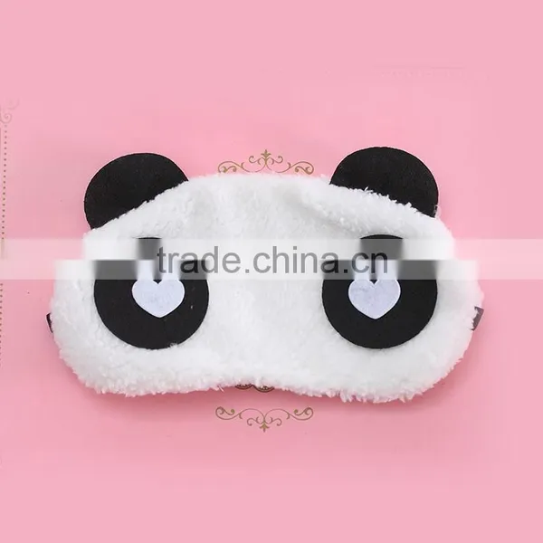 Panda Sleeping Eye Mask Nap Eye Shade Cartoon Blindfold Sleep Eyes Cover Sleeping Travel Rest Patch Blinder photo-4