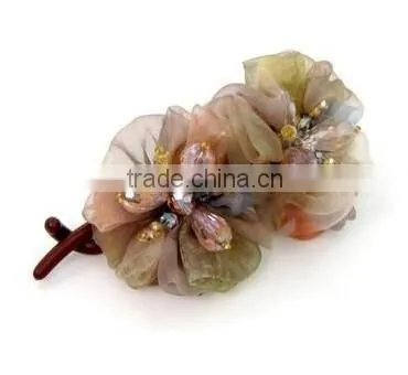 New Fashion Lace Banana Clip Delicate Flower Hair Hair Accessories photo-2