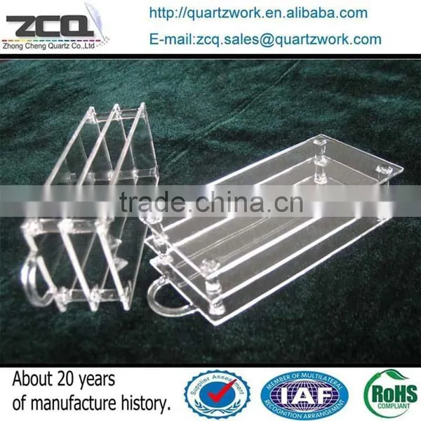 Custom-Designed Dull Polishing Quartz Irregular Laboratorial Parts photo-3