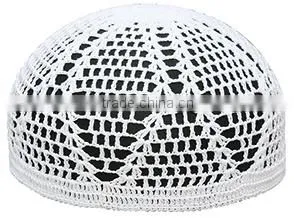 Wholesale Sales of Pure Cotton Muslim Style of Making Handmade Crochet Hats photo-5