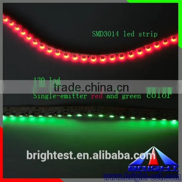 CE ROHS Factory Flexible Led Strip Light 3014 120led One Side View With 2 Years Warranty photo-5