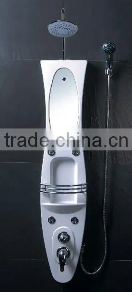 simple plastic shower panel