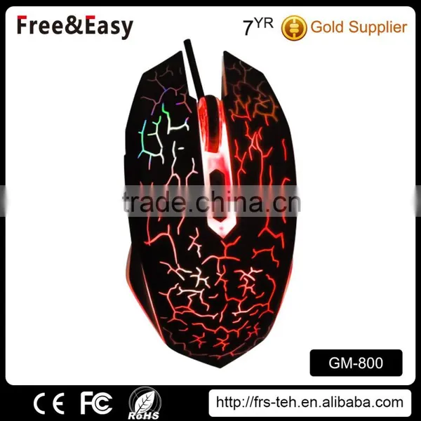 Colorfur LED Ergonomic Drivers USB 6D Gaming Mouse photo-4