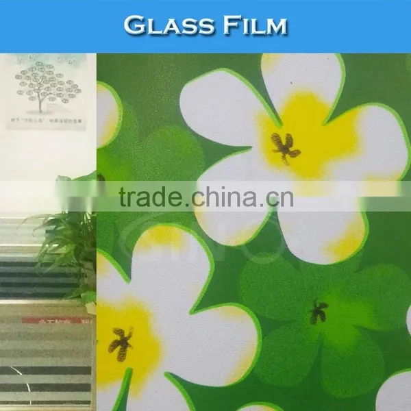 M103 1.2x50m Adhesive Decoration Colored Glass Film For Window photo-2