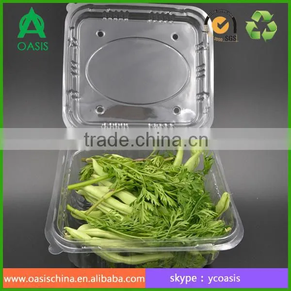 Clear Plastic Vegetable Packaging Box photo-2