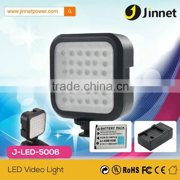 Video Tutorial LED Video Light On-Camera Location Light Lighting for Photography