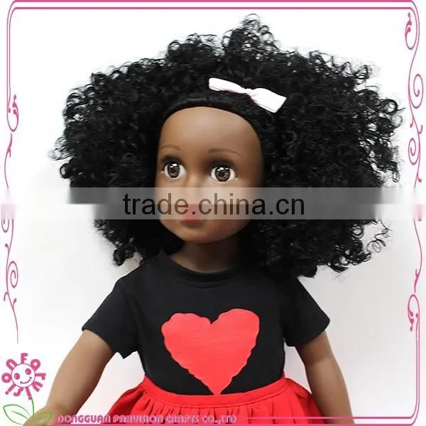 Real Girl Afro Doll Farvision Doll 18'' Baby Girl Soft Doll photo-6