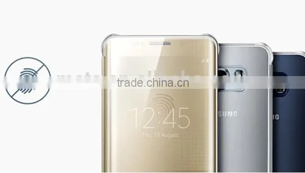 Full HD Front Smart Flip Phone Cover Transparent Phone Case For Samsung photo-5