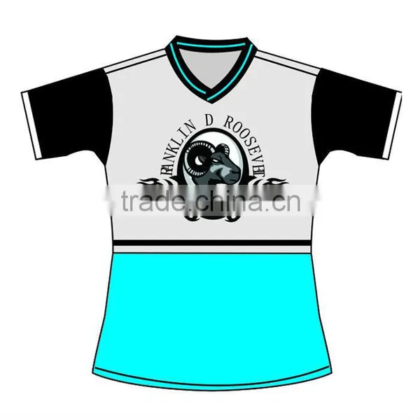 2015 New Breathable Fabric Full Sublimation Rugby Jersey,Custom Cheap Rugby Shirts photo-2