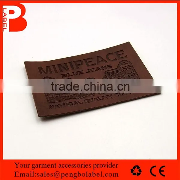 China Supplier Custom Leather Patch for Men Jackets photo-2