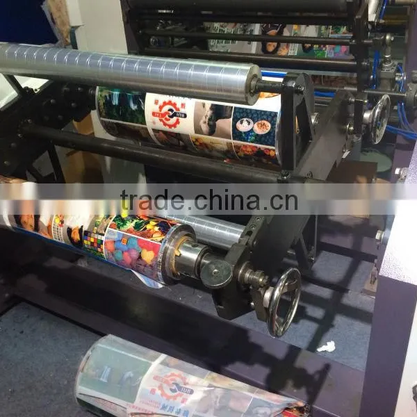 2015 China Factory Sale Computer Register Automatic Roll Plastoc Film Bag Rotogravure Printing Machine photo-3