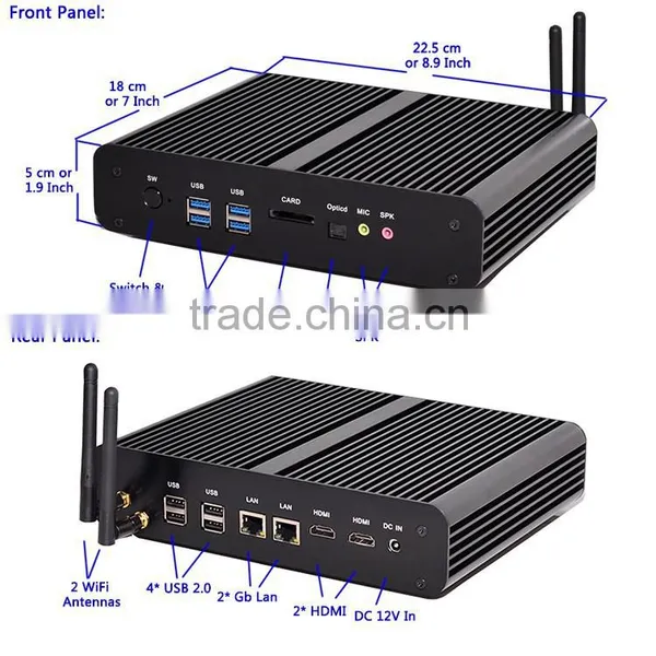 Hot Sale I7mini Computers Intel Core I7-4558U Cheap Barebones Mini Compute i7 With Intel 5100 Support Ultra HD 4K Resolution photo-5