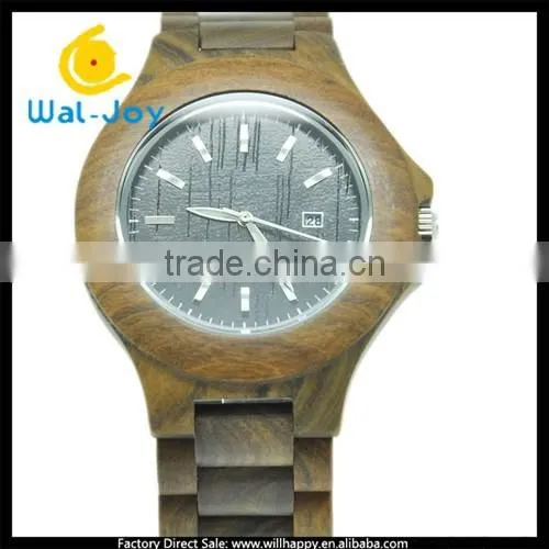 Wooden Trendy High Quality Attractive Personality Water Resistant Watches(WJ-3906)