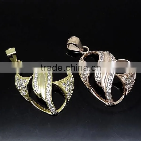 SJ3138 Hot Sale Micro Pave cz Bead,925 Sterling Silver Micro Pave Beads Earrings Jewelry