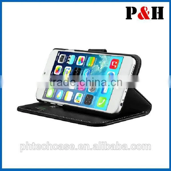 Hot Selling Iphone 6 Leaher Case, Wallet Stand Leather Case for Iphone 6 photo-2