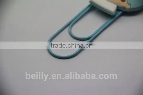 Custom Shape Silicone Carton Design Bookmark for Book photo-5