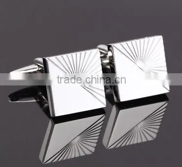 Polishing Brass Metal Cufflinks For Men photo-6
