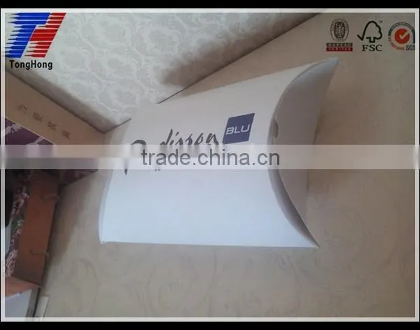 Latest Design Good Quality Hand Made Paper Pillow Box for Sale photo-2