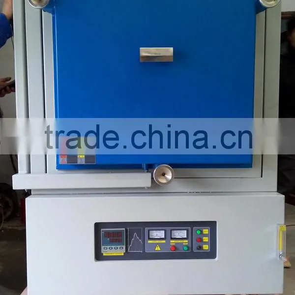 CE Approval 1700 Celsius Atmosphere Sintering Muffle Furnace With Programmable and PID Auto Controll photo-2