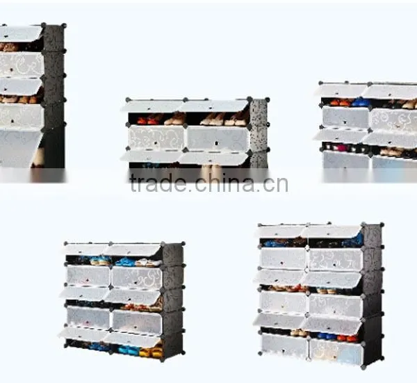 Plastic Shoe Storage Shelves Diy Shoe Racks photo-6