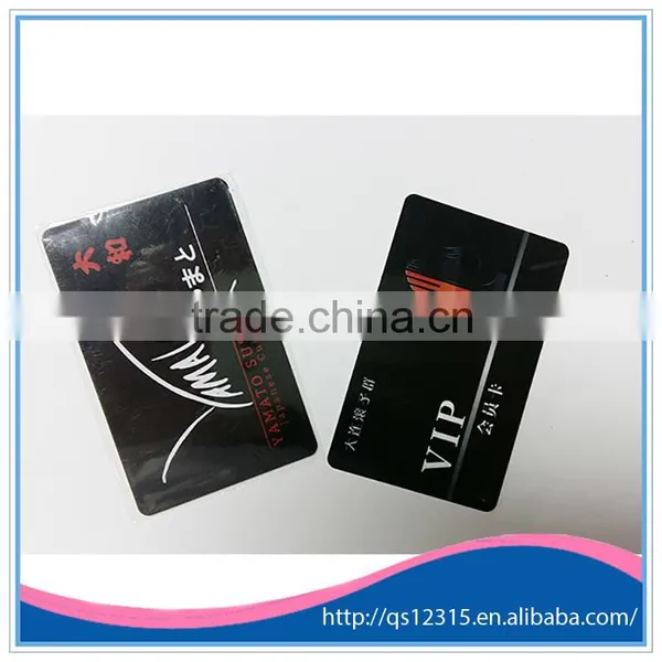Plastic Business Card With Blank Signature Printing photo-2