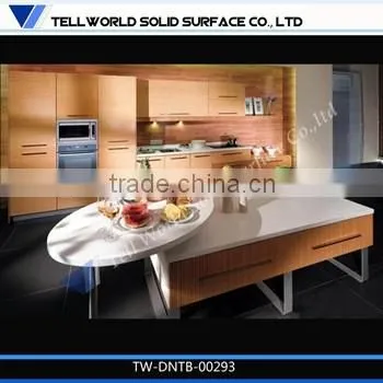 half moon dining table