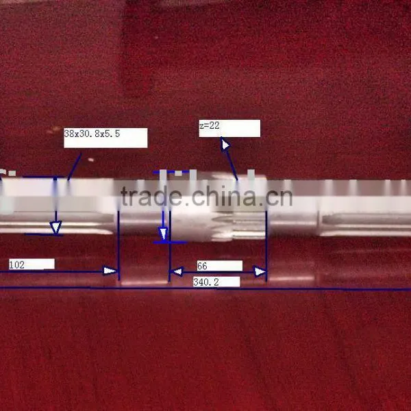 R6-07 Spline Shaft in the Middle