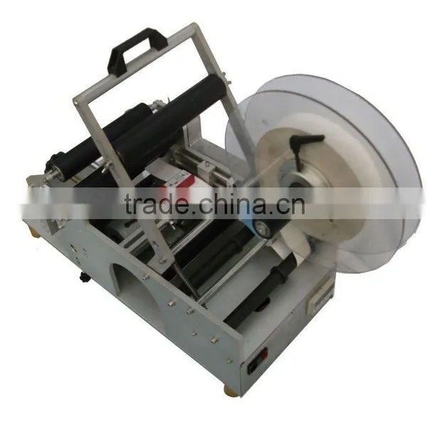 Semi automatic Glas jar labeling machine