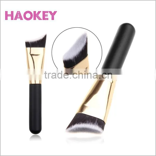 Single Synthetic Hair Wood Foundation Makeup Brushes Tools photo-4