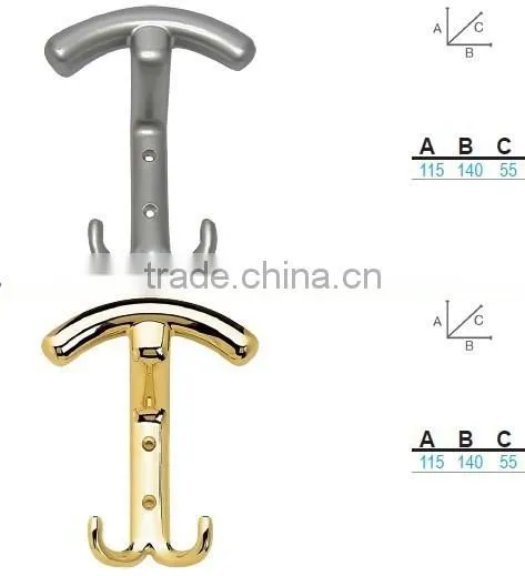 Wholesale Zamak Coat Hook,double Coat Hook,toilet Coat Hook photo-4