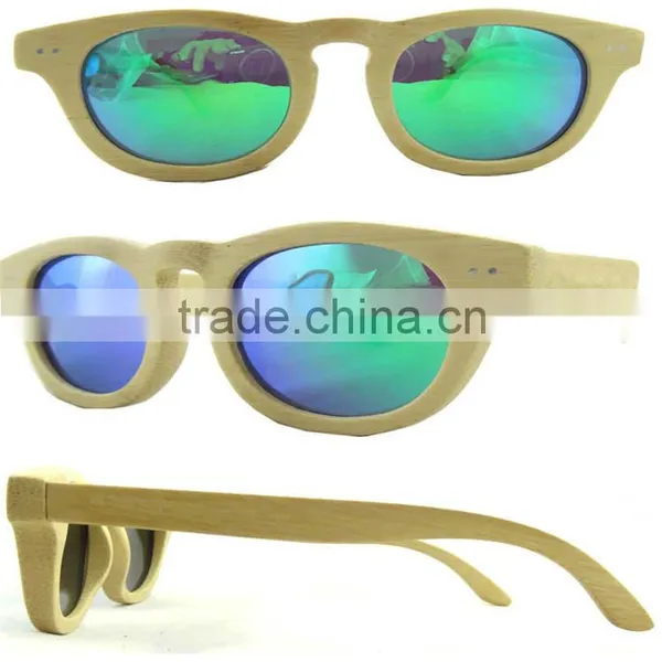 Eco-friendly Custom Popular Wooden Cat 3 UA400 Sunglasses photo-2