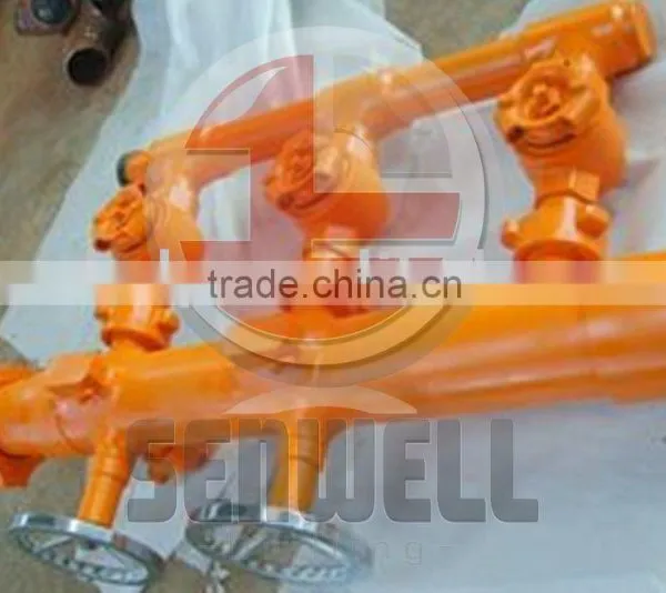 API Casing Cement Head with double plug