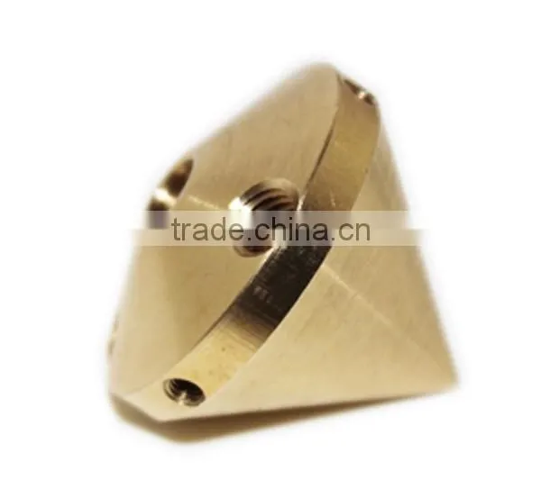 3D Printer Accessories 3 Into1 Out Multi Color Multi Nozzle Brass Nozzle Extruder Nozzles 0.4mm for 1.75mm photo-3