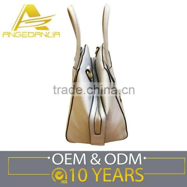 2016 Latest Design OEM Production Guangzhou Women Bag Pu Leather Tote Bags Cheap Price 2016 photo-4