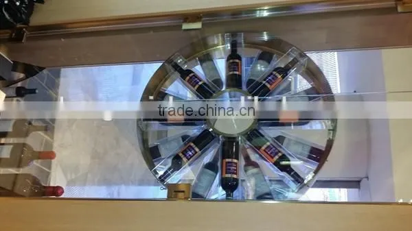 Acrylic Wine Holder for 4 Bottles,Wine Display