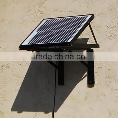 15W 14inch Solar Powered Wall Ventilators,solar Exhaust Fan photo-2