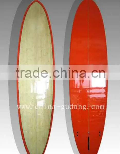 Bamboo Supboard Fiberglass Stand up Paddle Board EPS Sup Board Surfboard