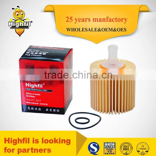 High Quality 04152-31090 04152-YZZA1 for Auto Parts Car Oil Filter Factory in Wenzhou China