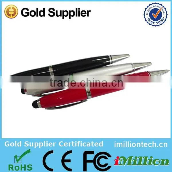 Bulk Stock Pen Logo Printed Promotional Usb Flash Drive photo-2