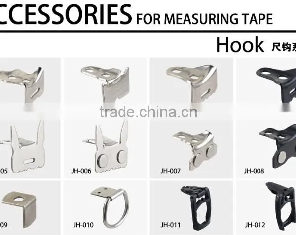New Abs JH-89 Twice Rubber Injection Steel Measure Tape With Chrome Plated Case/5m Measuring Tapes photo-5