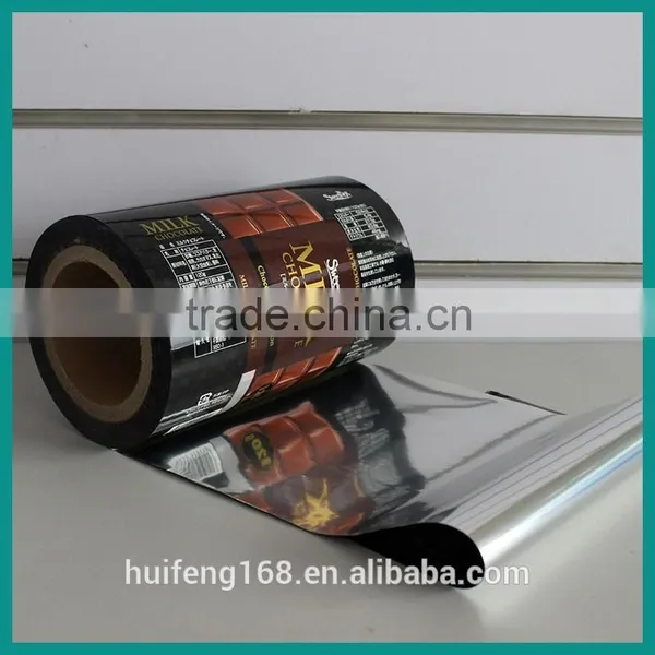 Printed Laminated Automatic Packaging Film Laminated Roll Stock photo-2