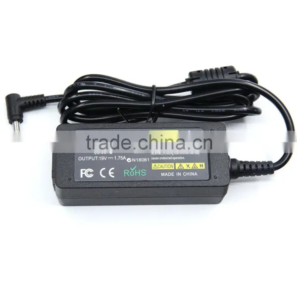 New FOR ASUS Core i7 Laptop Charger 19V 1.75A Mini Notebook Laptop AC Adapter photo-3