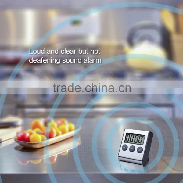 Super Loud Stainless Magnetic Kitchen Digital Timer photo-4