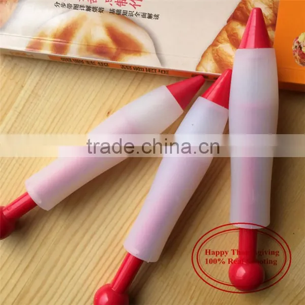 CTBED094 Decorating Squeeze Ketchup Can Be Repeated Using Silicone Chocolate Pen Decorating Pen photo-3