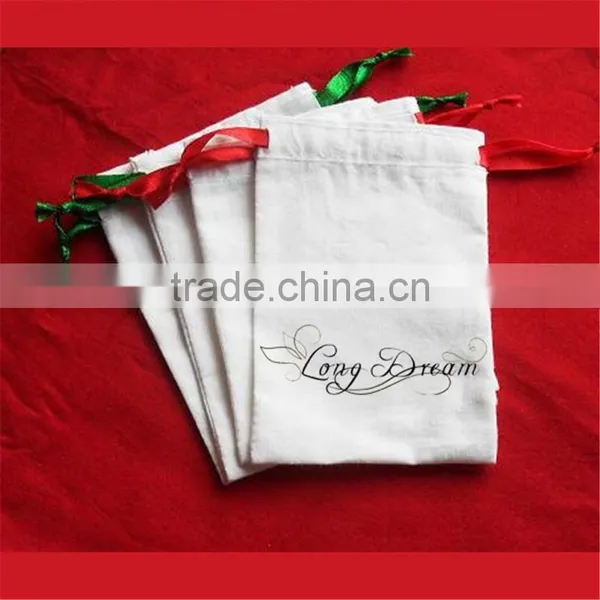 New Water Washing 100% Cotton Muslin Pouch photo-6