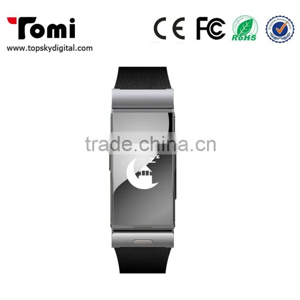 TOMI Latest Product Factory Unique Design Mini Smart Wristband Support Android Smart Phones photo-5