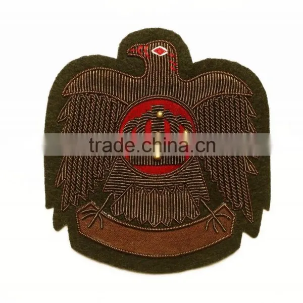 Bullion Wire Badges