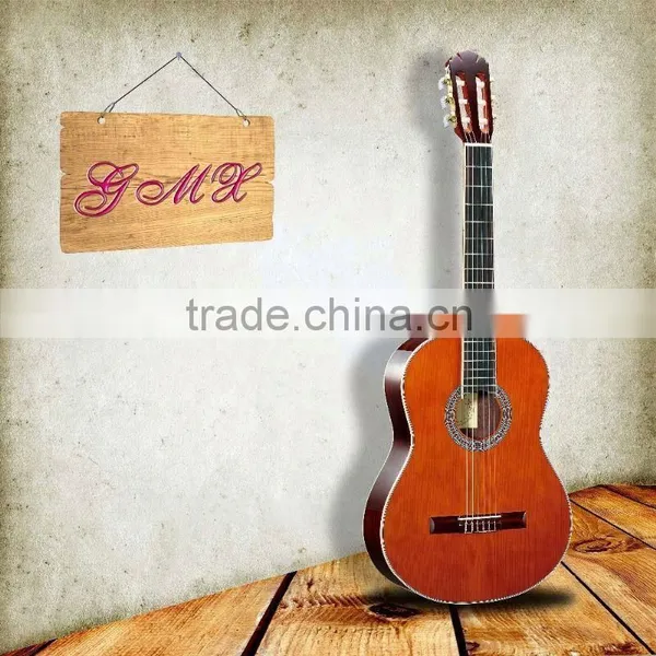 39 Inch Excellent Classical Guitar Handmade With Spruce Top